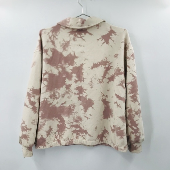 Varley Romero Half-Zip Pullover Sweatshirt Tie Dye Size Medium - Picture 7 of 7